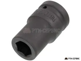 Головка торцевая шестигранная 1"DR ударная 22 мм, L=80 mm  - фото 2