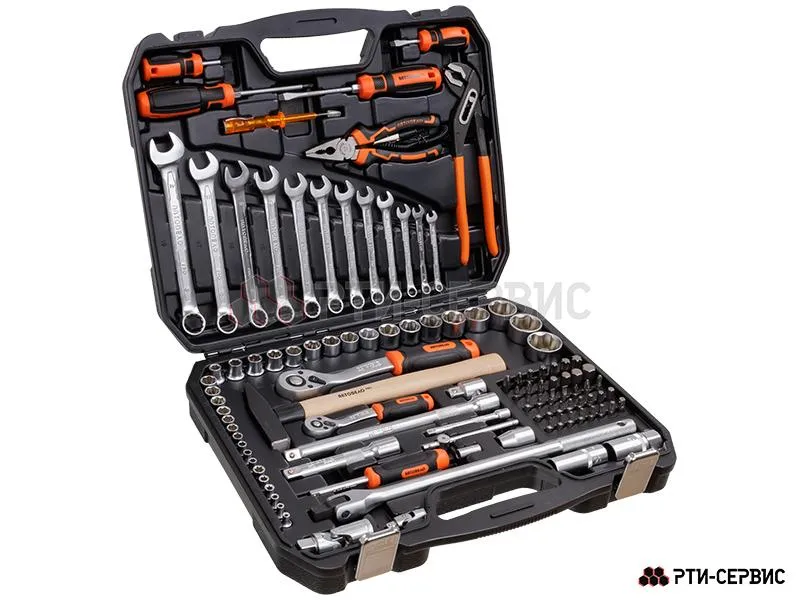 Набор инструмента (105 пpедметов) 1/2", 1/4” «Professional»