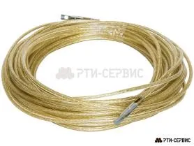 Трос TIR стальной пломбировочный в оплётке ПВХ с наконечниками, 30 м