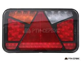 Фонарь задний левый универсальный LED 12-36B с подсветкой номерного знака