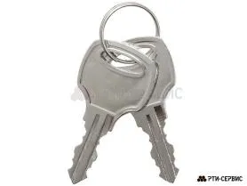 Запор штанговый Ø22 Zn ручка Push  с ключом