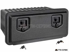 Ящик инструментальный пластиковый для грузовиков 750x350x450 с замками (79 л)