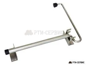 Фиксатор двери подрамный, поворотный Zn