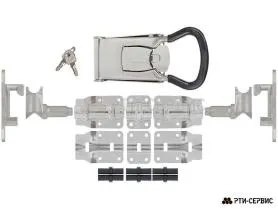 Запор штанговый Ø22 Zn ручка Push NEW